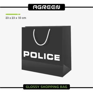 سفارش چاپ ساک دستی گلاسه مربعی