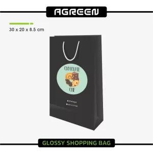 سفارش چاپ ساک دستی گلاسه متوسط