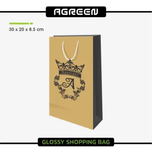 سفارش چاپ ساک دستی گلاسه متوسط