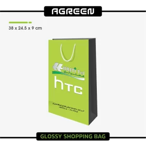 سفارش چاپ ساک دستی گلاسه متوسط عمودی