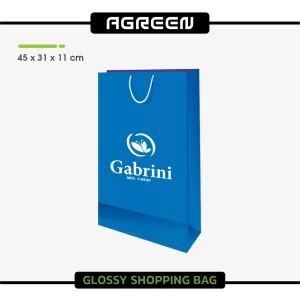 سفارش چاپ ساک دستی گلاسه کاغذی بزرگ عمودی