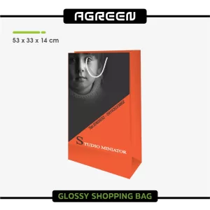 سفارش چاپ ساک دستی کاغذی گلاسه خیلی بزرگ افقی